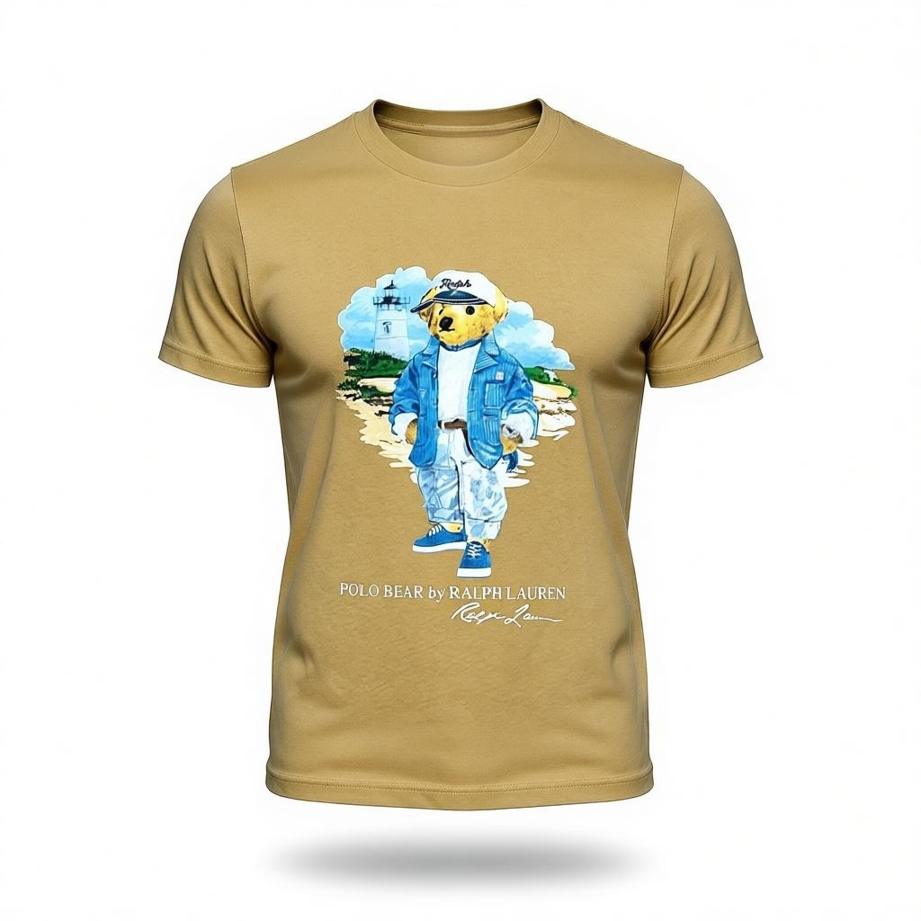 PLAYERA POLO BEAR TALLA “L” CUSTOM SLIM FIT