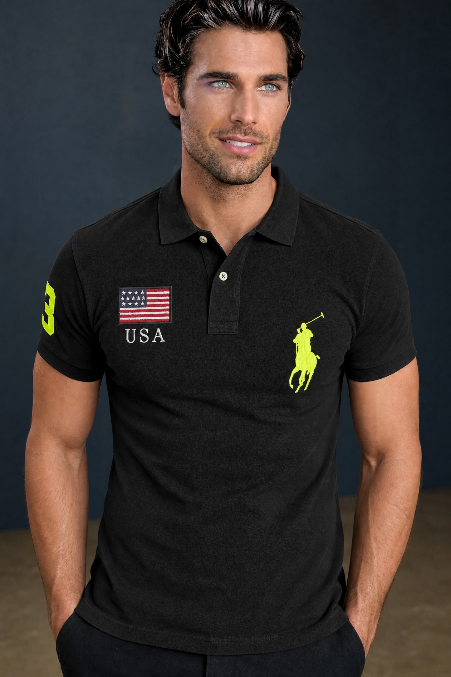 PLAYERA POLO RALPH LAUREN TALLA “L” CUSTOM FIT