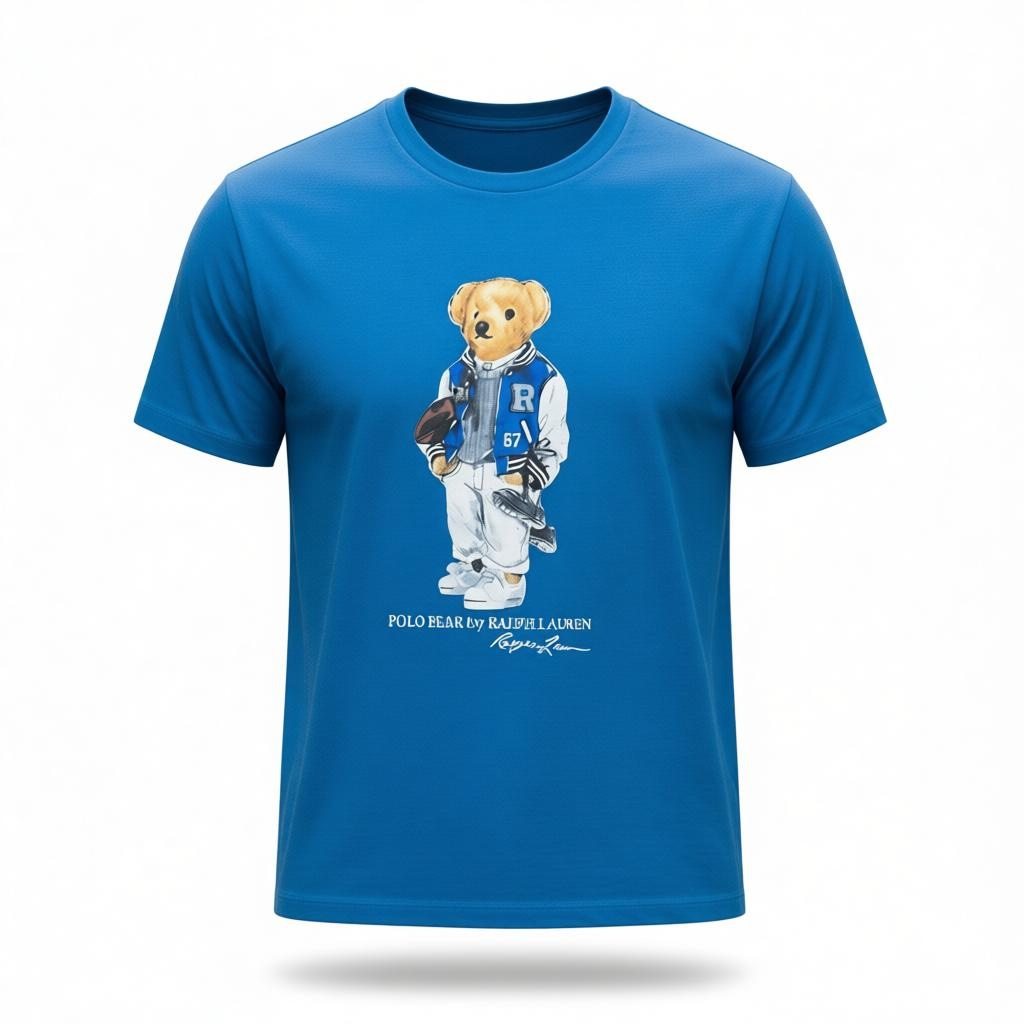 PLAYERA POLO BEAR TALLA “L” CUSTOM SLIM FIT