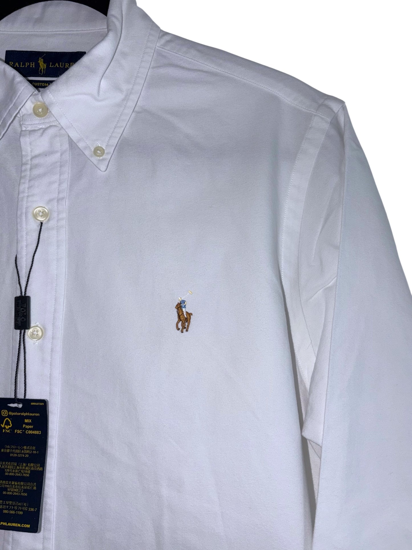 CAMISA POLO RALPH LAUREN TALLA “M” CUSTOM FIT