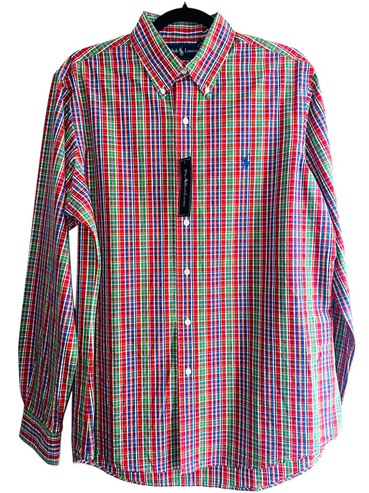 CAMISA POLO RALPH LAUREN TALLA “L” CUSTOM FIT