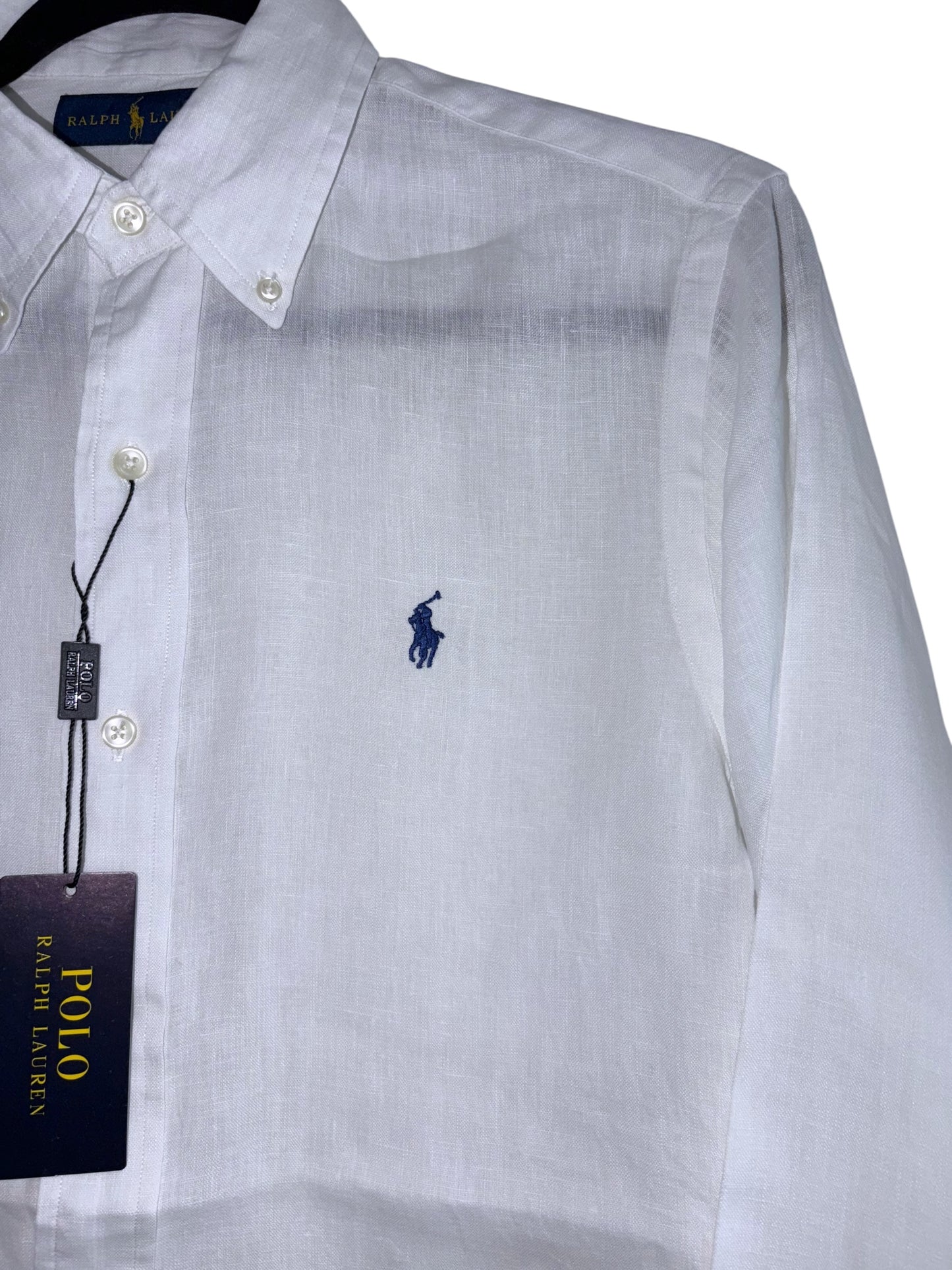 CAMISA POLO RALPH LAUREN TALLA “S” CLASSIC FIT DE LINO