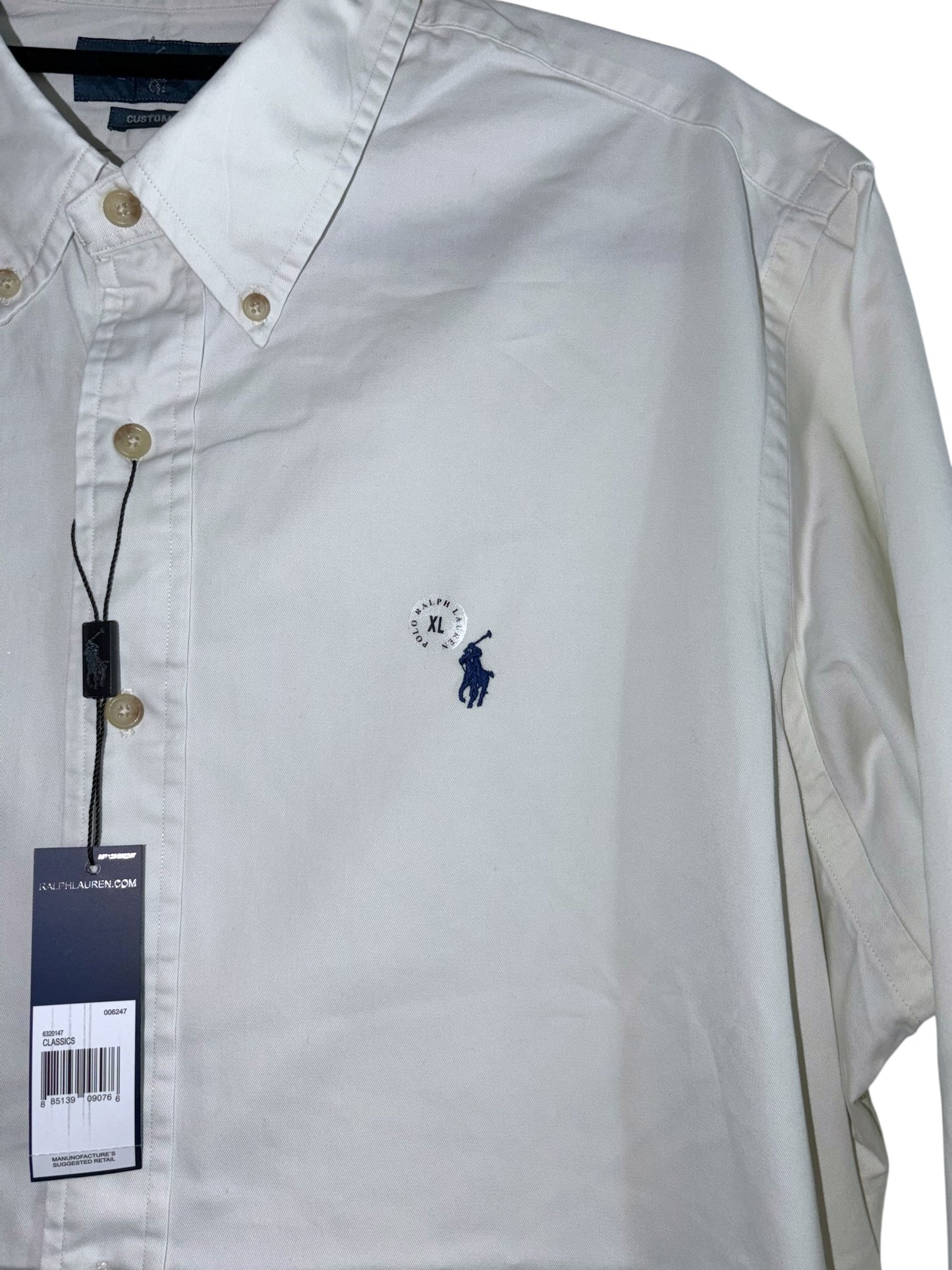 CAMISA POLO RALPH LAUREN TALLA “XL” CUSTOM FIT