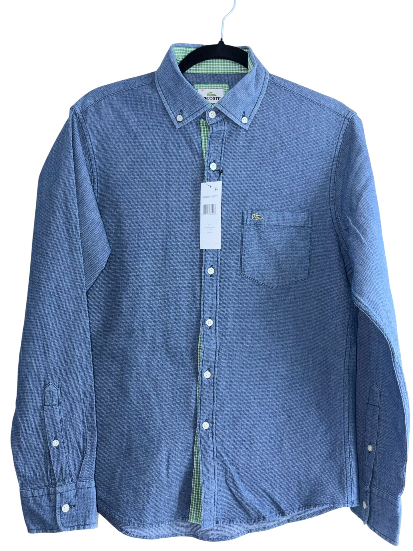 CAMISA LACOSTE TALLA “36” REGULAR FIT