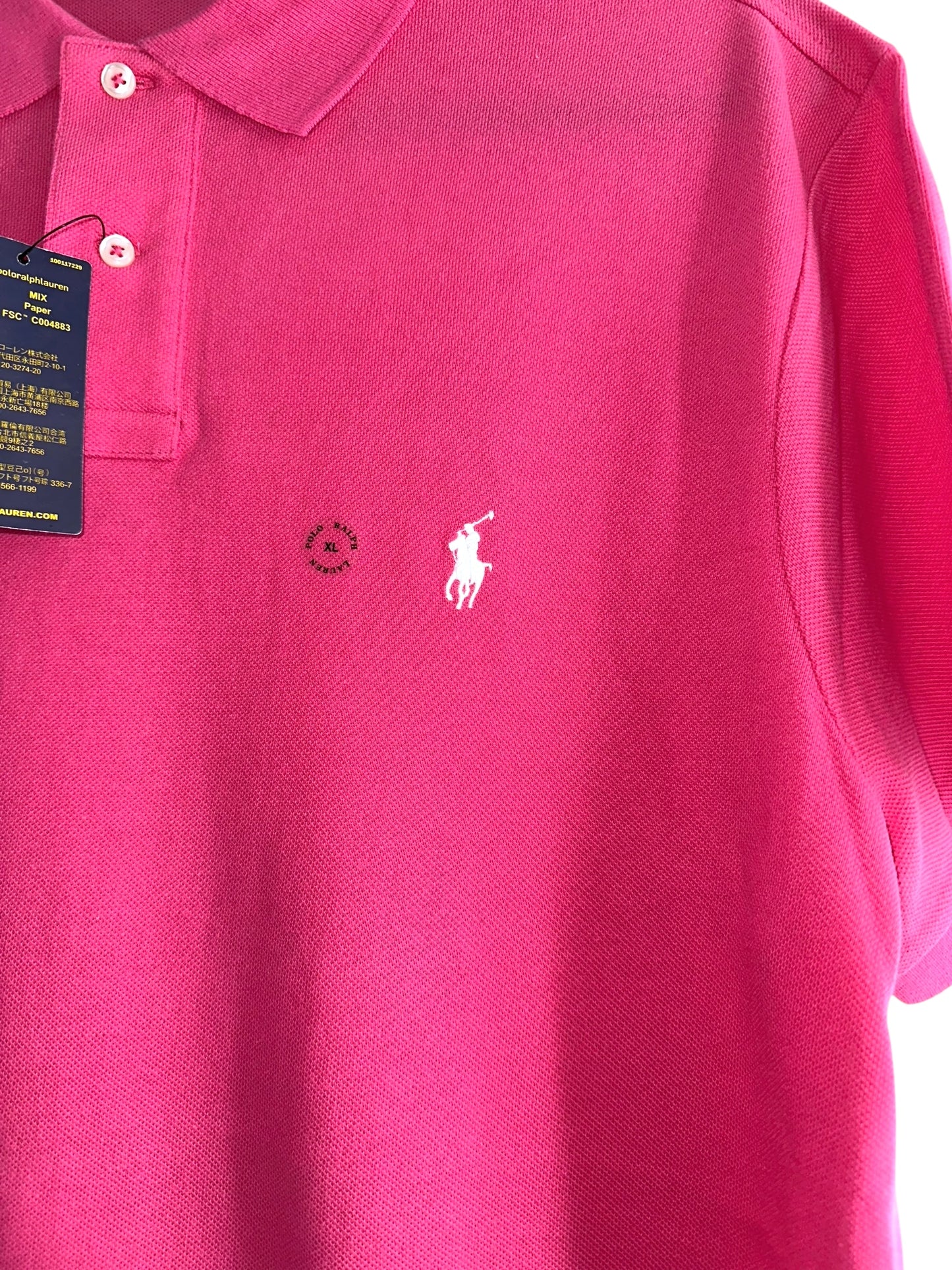 PLAYERA TIPO POLO RALPH LAUREN TALLA “XL” CUSTOM SLIM FIT