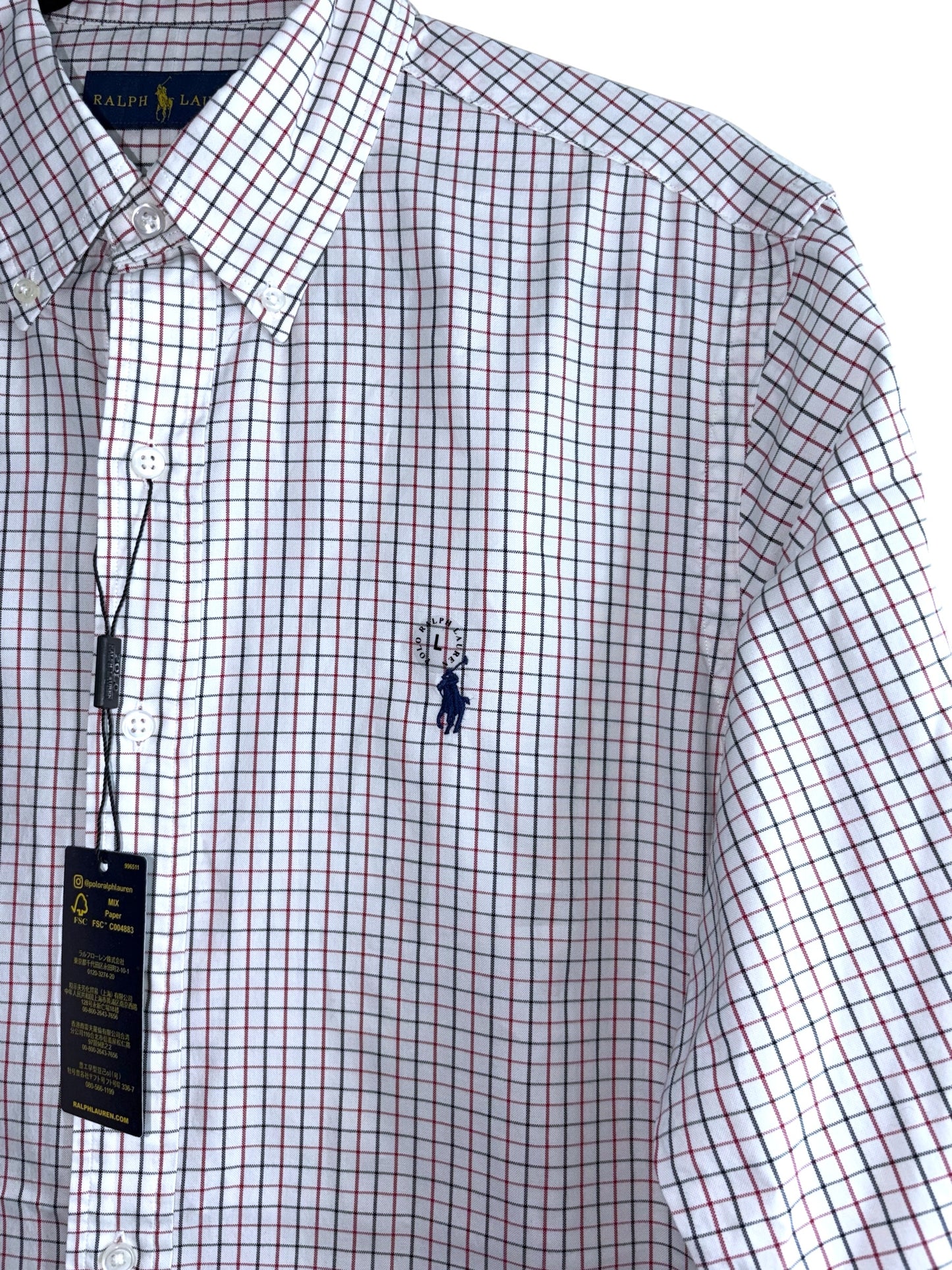 CAMISA POLO RALPH LAUREN TALLA “L” 16 CLASSIC FIT