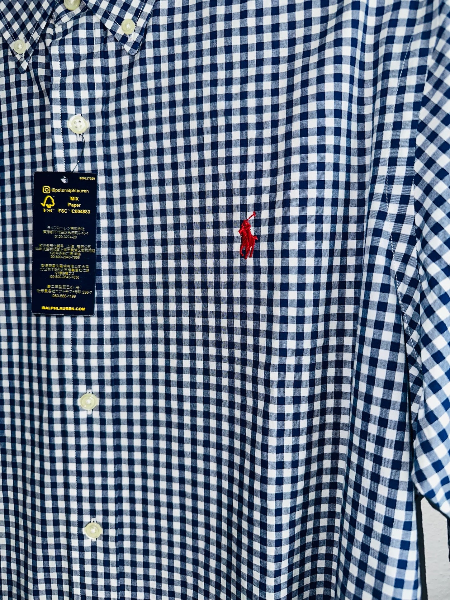 CAMISA POLO RALPH LAUREN TALLA “L” SLIM FIT
