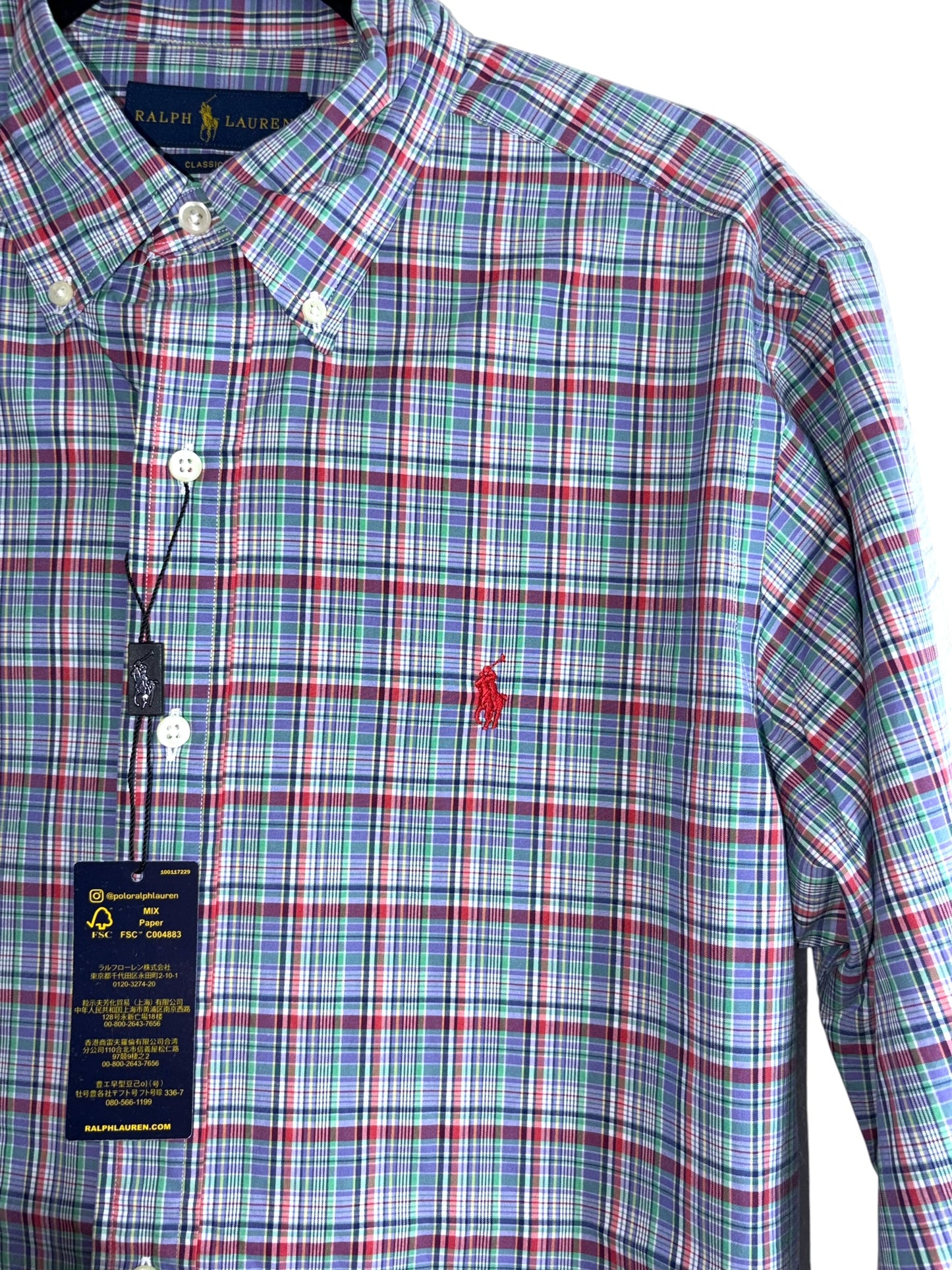 CAMISA POLO RALPH LAUREN TALLA “M” CLASSIC FIT