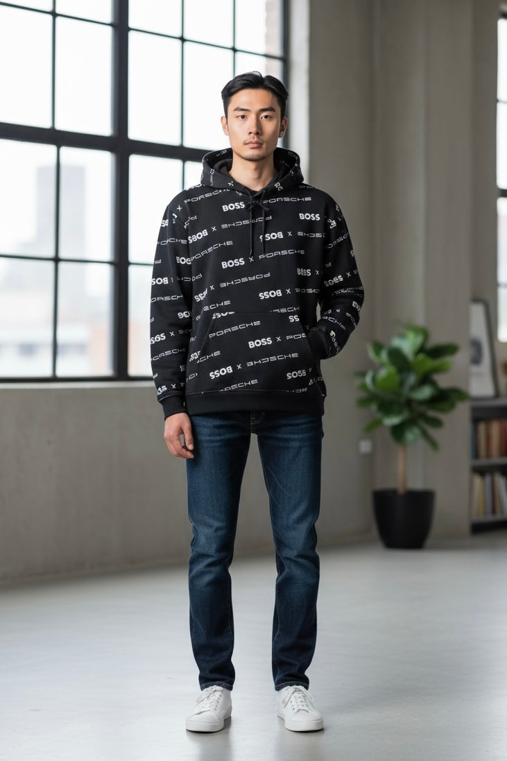 SUDADERA CON CAPUCHA BOSS/PORSCHE TALLA “XL“ (REDUCIDA PARA TALLA L)