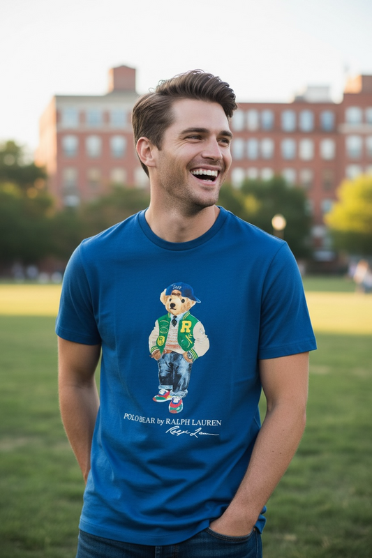 PLAYERA POLO BEAR TALLA “M” CUSTOM SLIM FIT