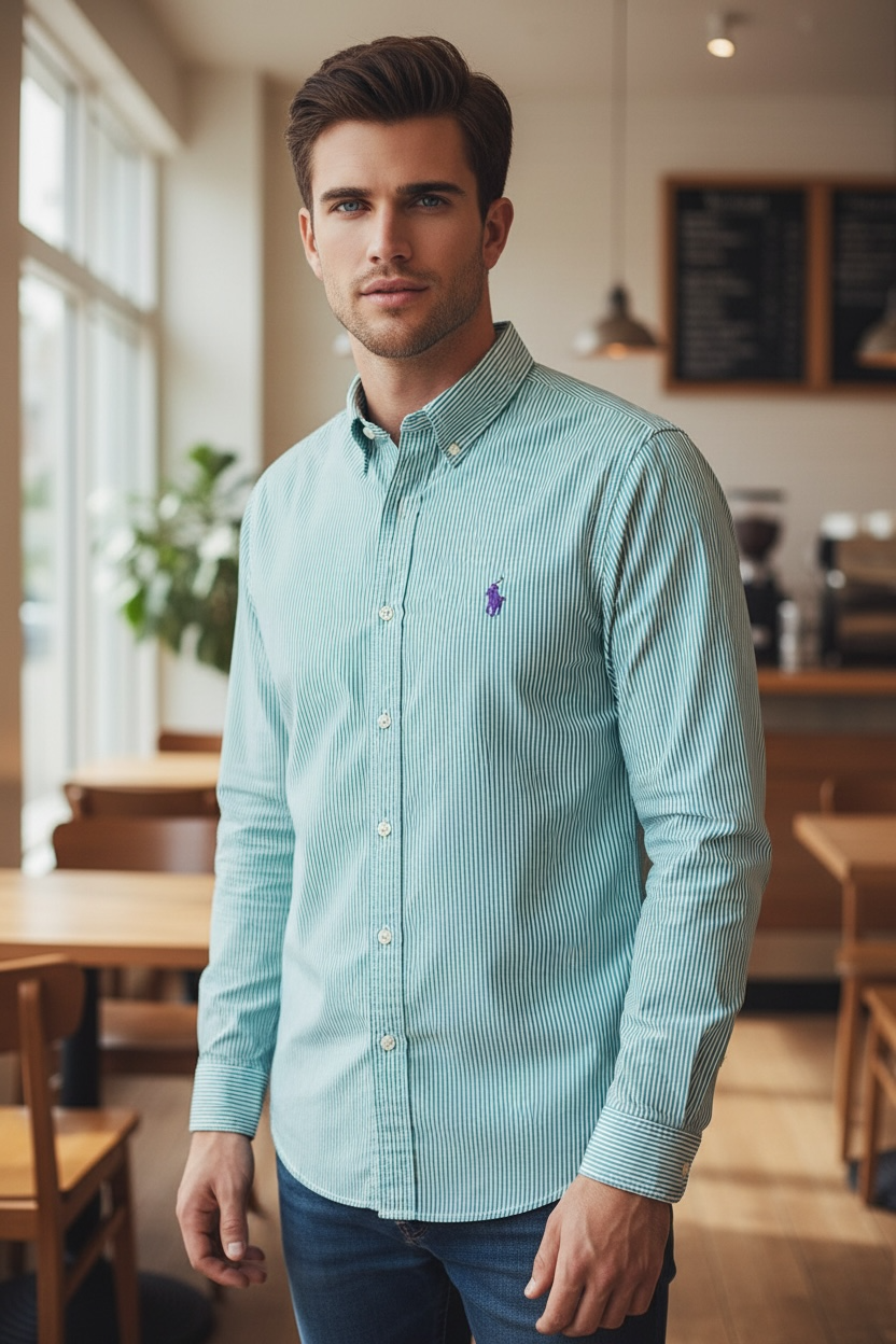 CAMISA POLO RALPH LAUREN TALLA “XL” SLIM FIT