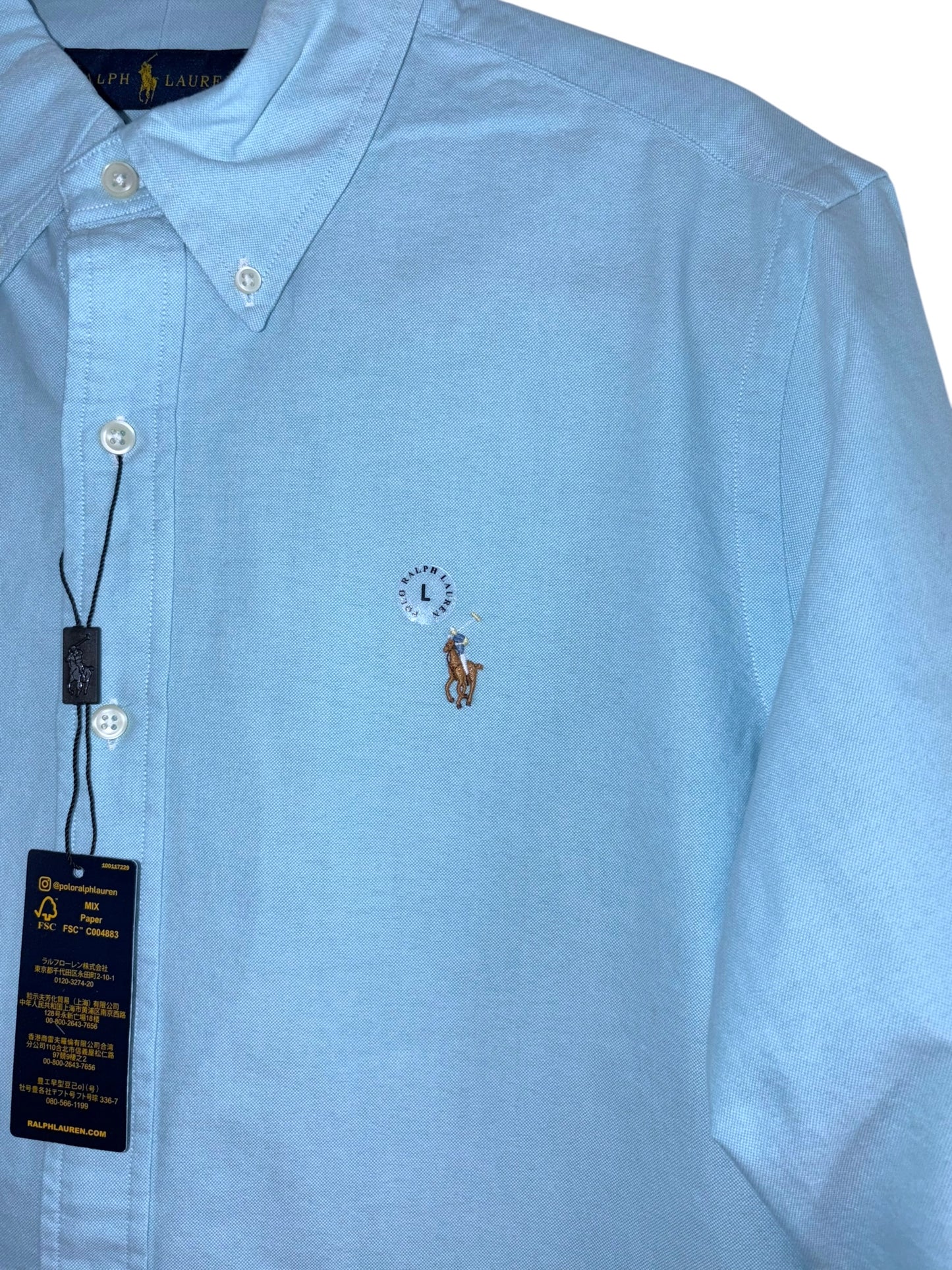 CAMISA POLO RALPH LAUREN TALLA “L” CLASSIC FIT