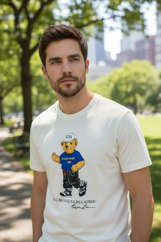 PLAYERA POLO BEAR TALLA “M” CLASSIC FIT