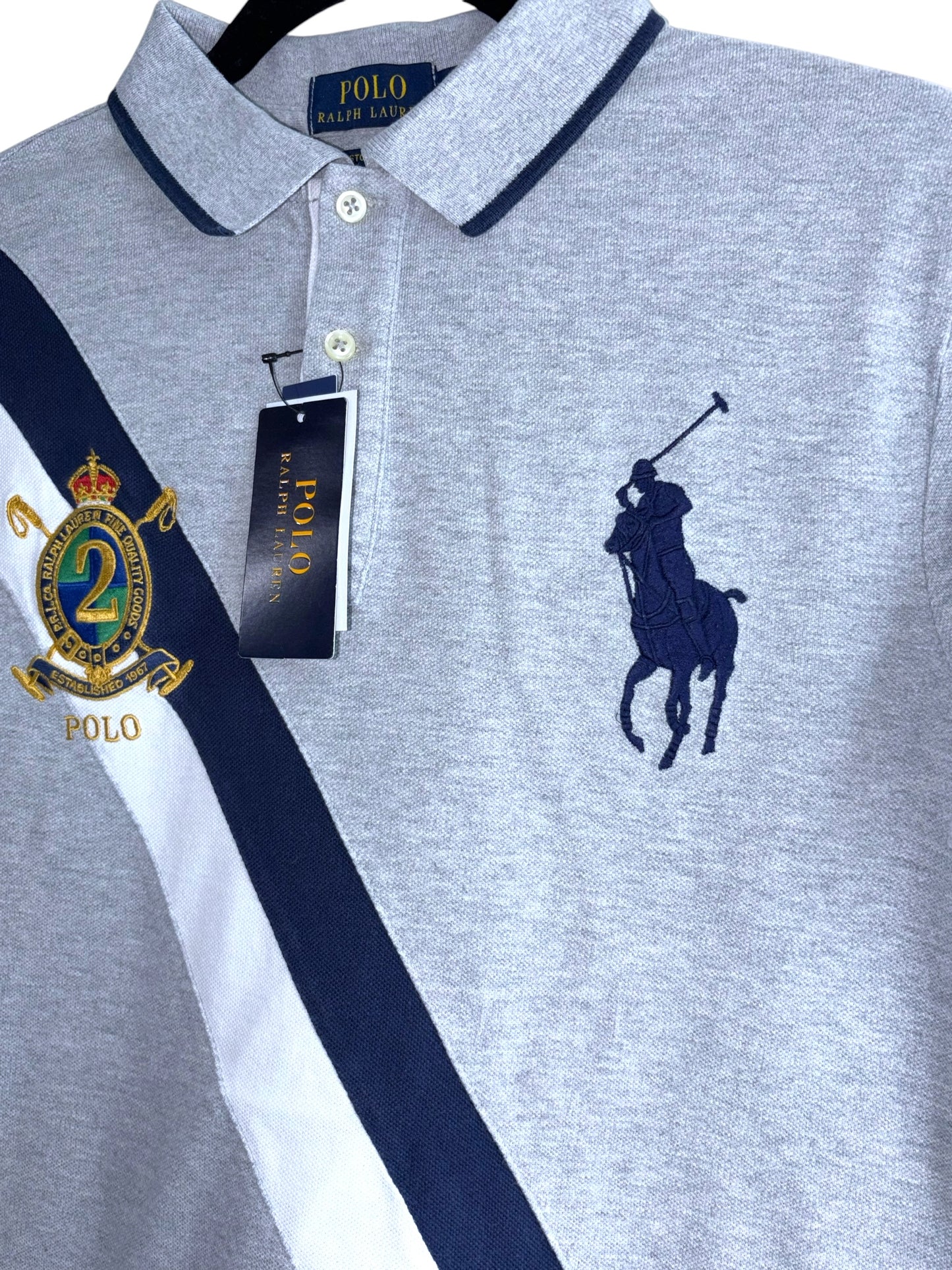 PLAYERA POLO RALPH LAUREN TALLA “M” CUSTOM SLIM FIT