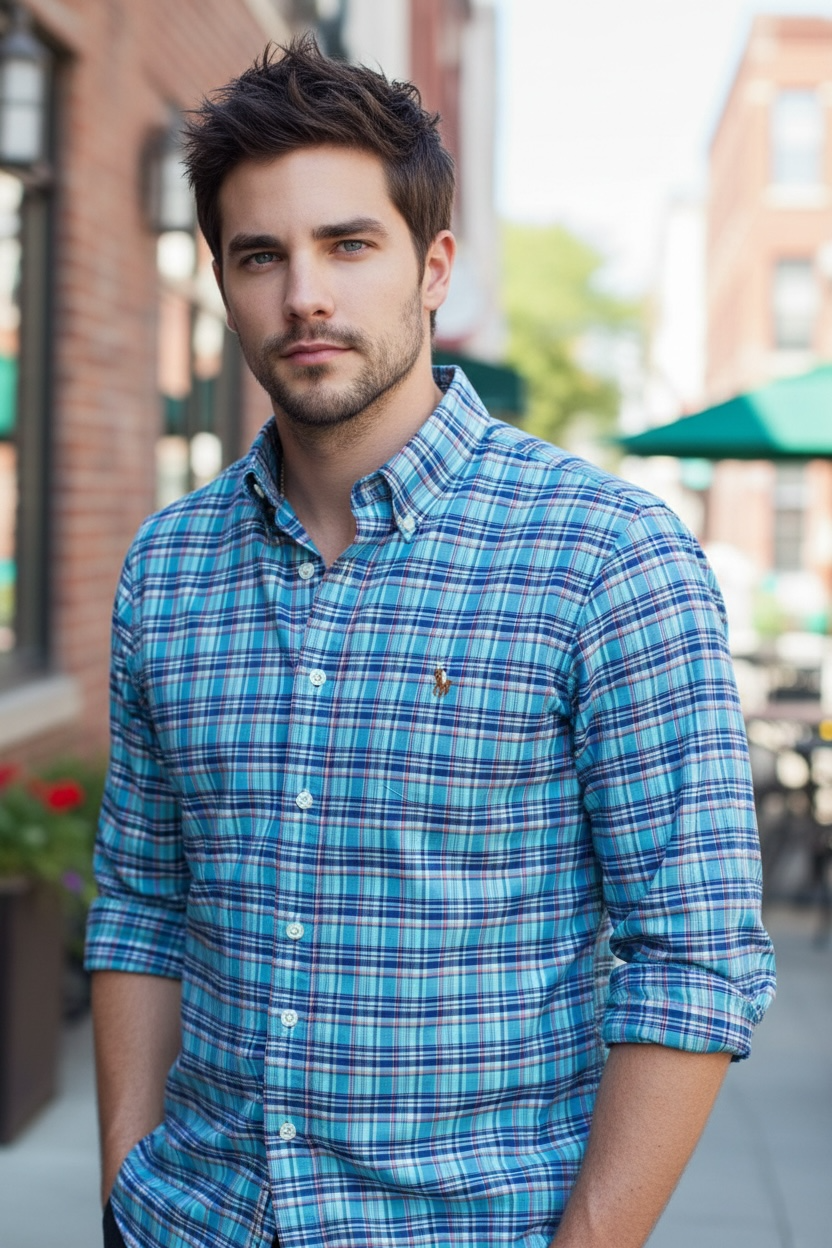 CAMISA POLO RALPH LAUREN TALLA “XL” SLIM FIT