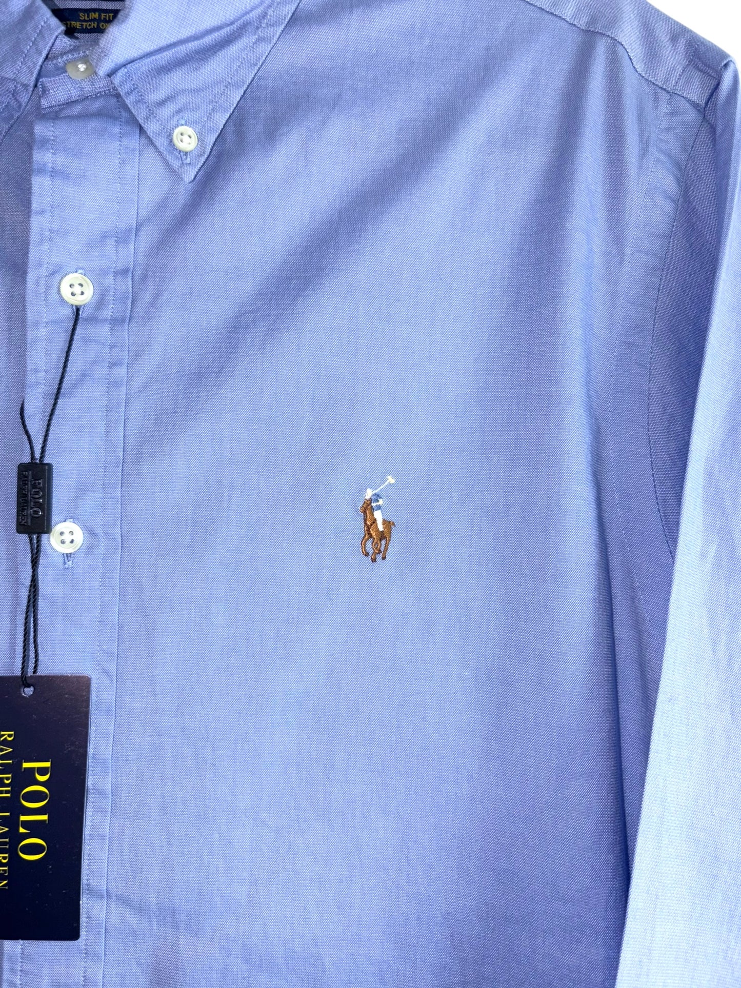 CAMISA POLO RALPH LAUREN TALLA “L” SLIM FIT STRETCH