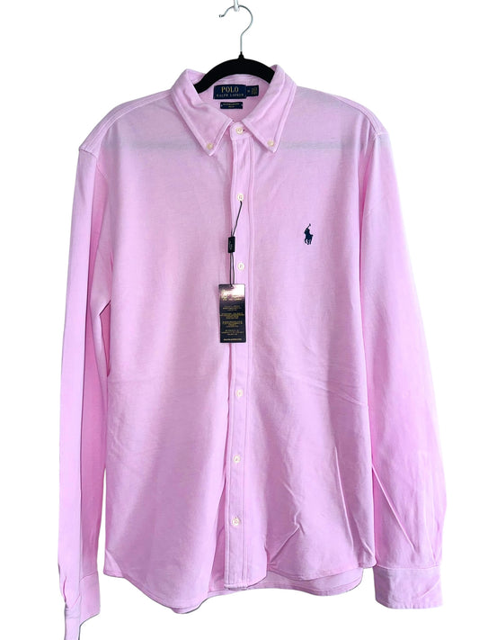CAMISA POLO RALPH LAUREN TALLA “M” FEATHERWEIGHT MESH (SLIM FIT)