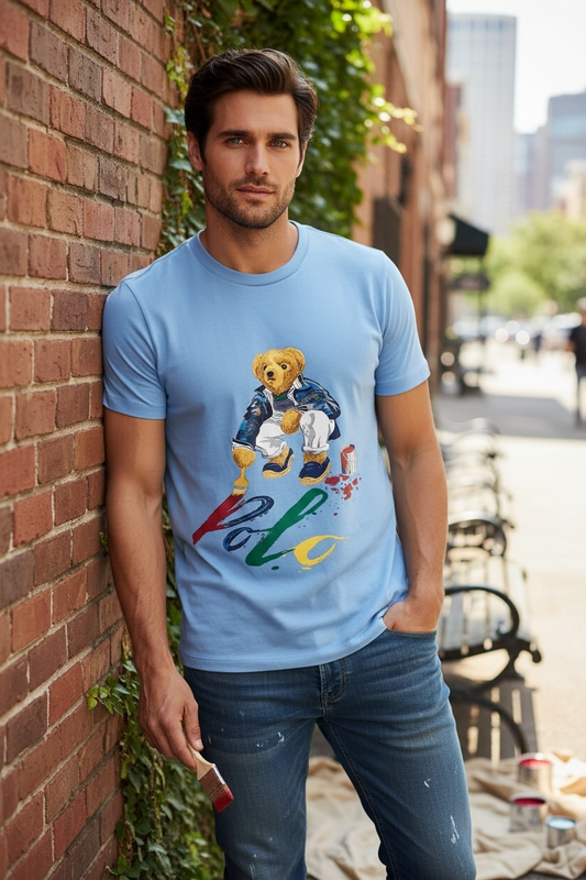 PLAYERA POLO BEAR TALLA “L” CLASSIC FIT