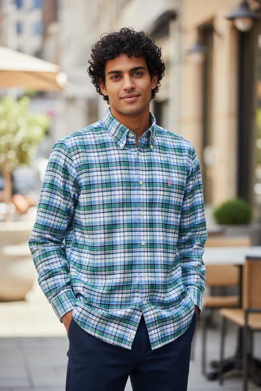 CAMISA POLO RALPH LAUREN TALLA “M “ CUSTOM FIT