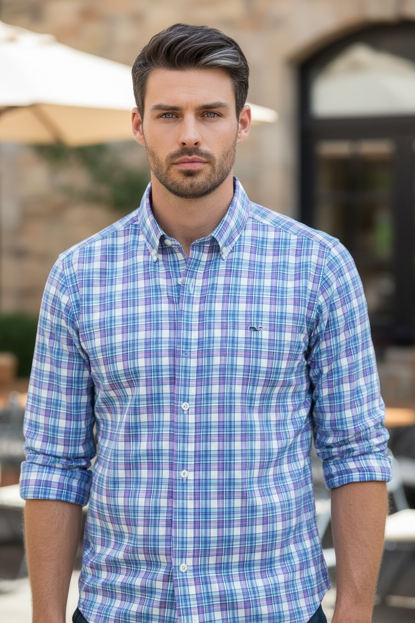 CAMISA VINEYARD VINES TALLA “S” CLASSIC FIT TUCKER SHIRT