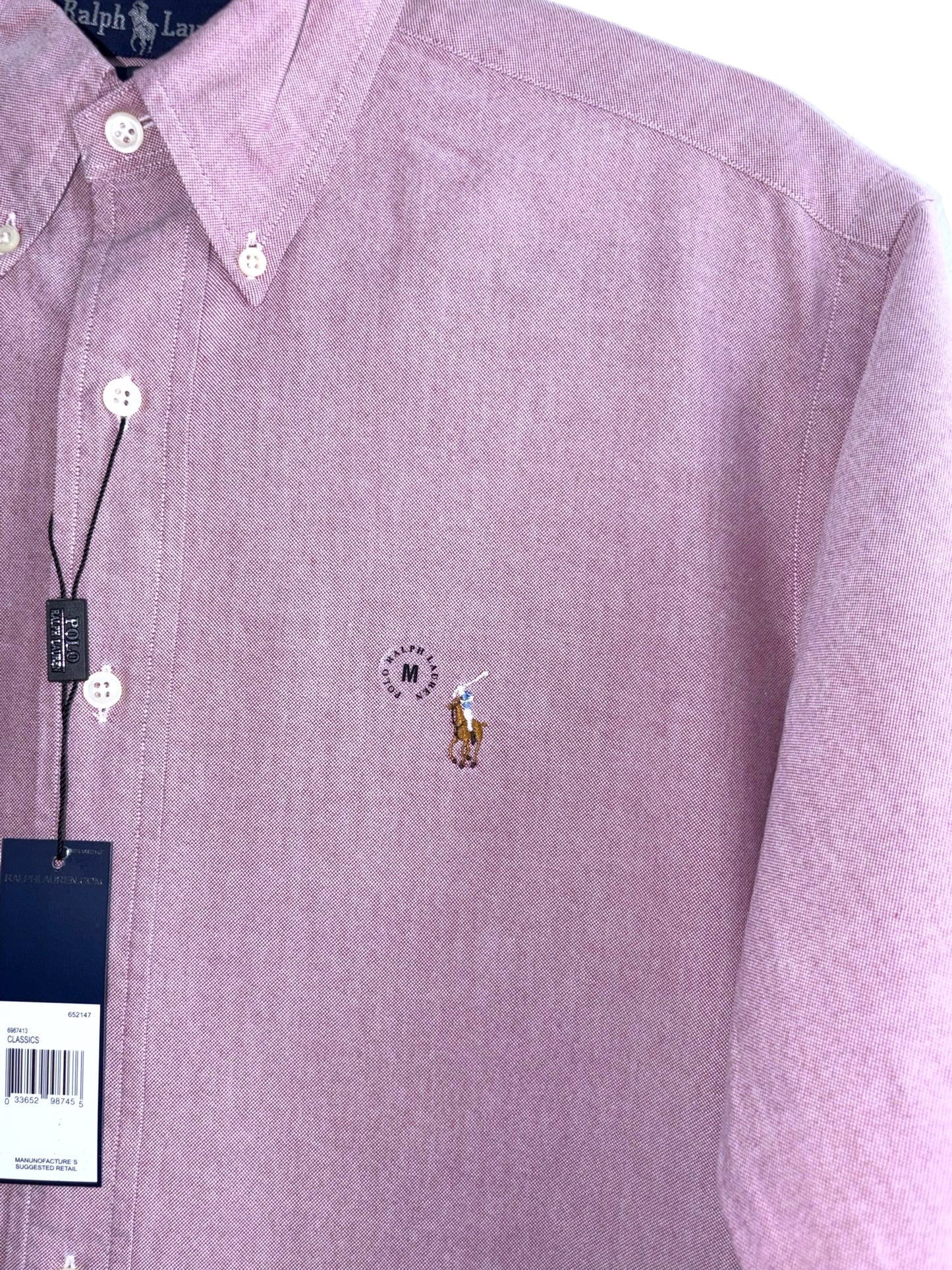 CAMISA POLO RALPH LAUREN TALLA “M” CLASSIC FIT 14-1/2-33
