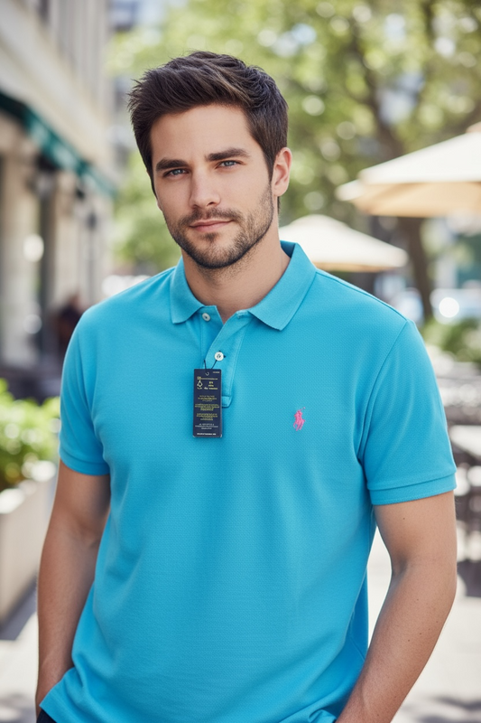 PLAYERA TIPO POLO RALPH LAUREN TALLA “L” CUSTOM SLIM FIT