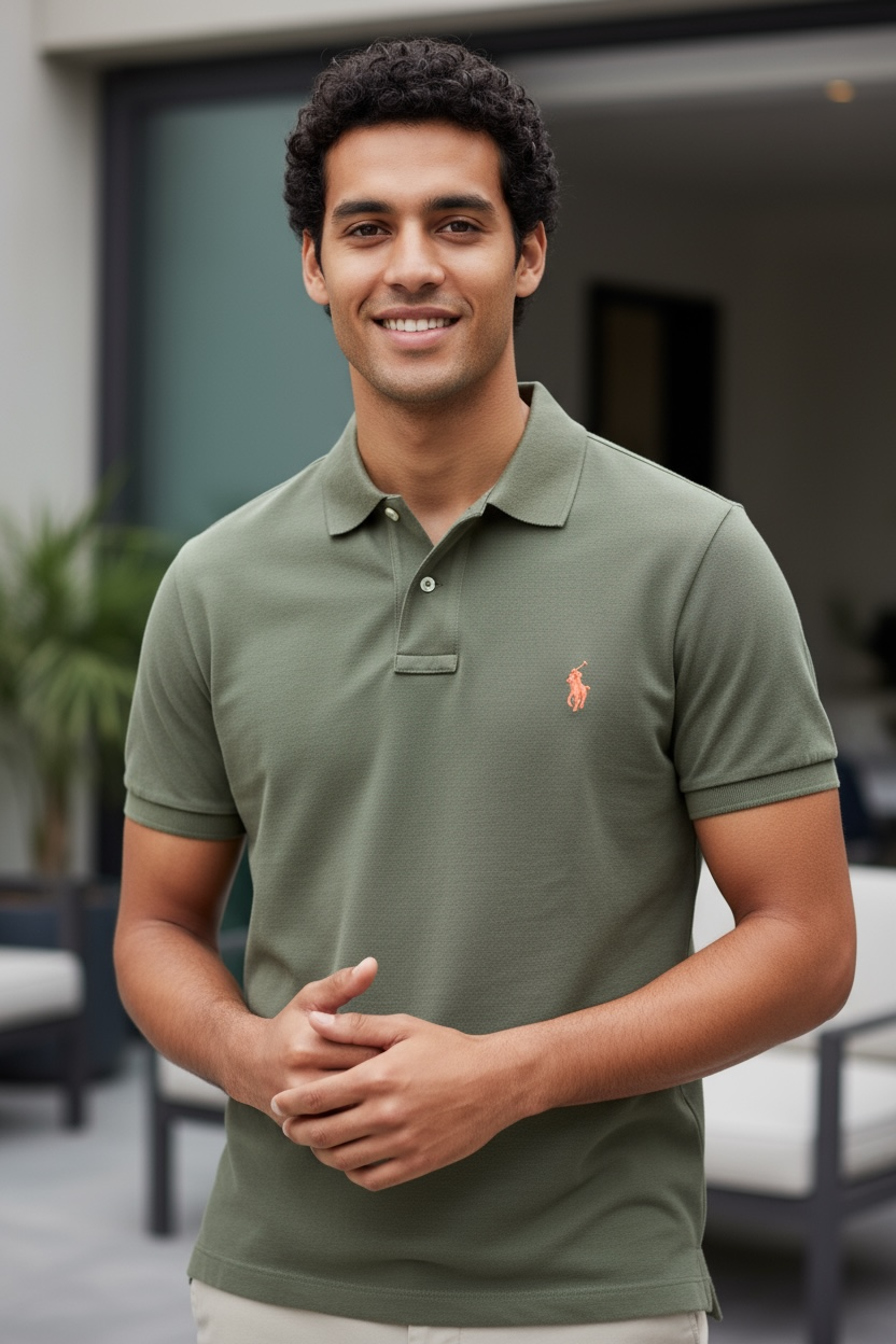 PLAYERA POLO RALPH LAUREN  TALLA “L” CUSTOM SLIM FIT