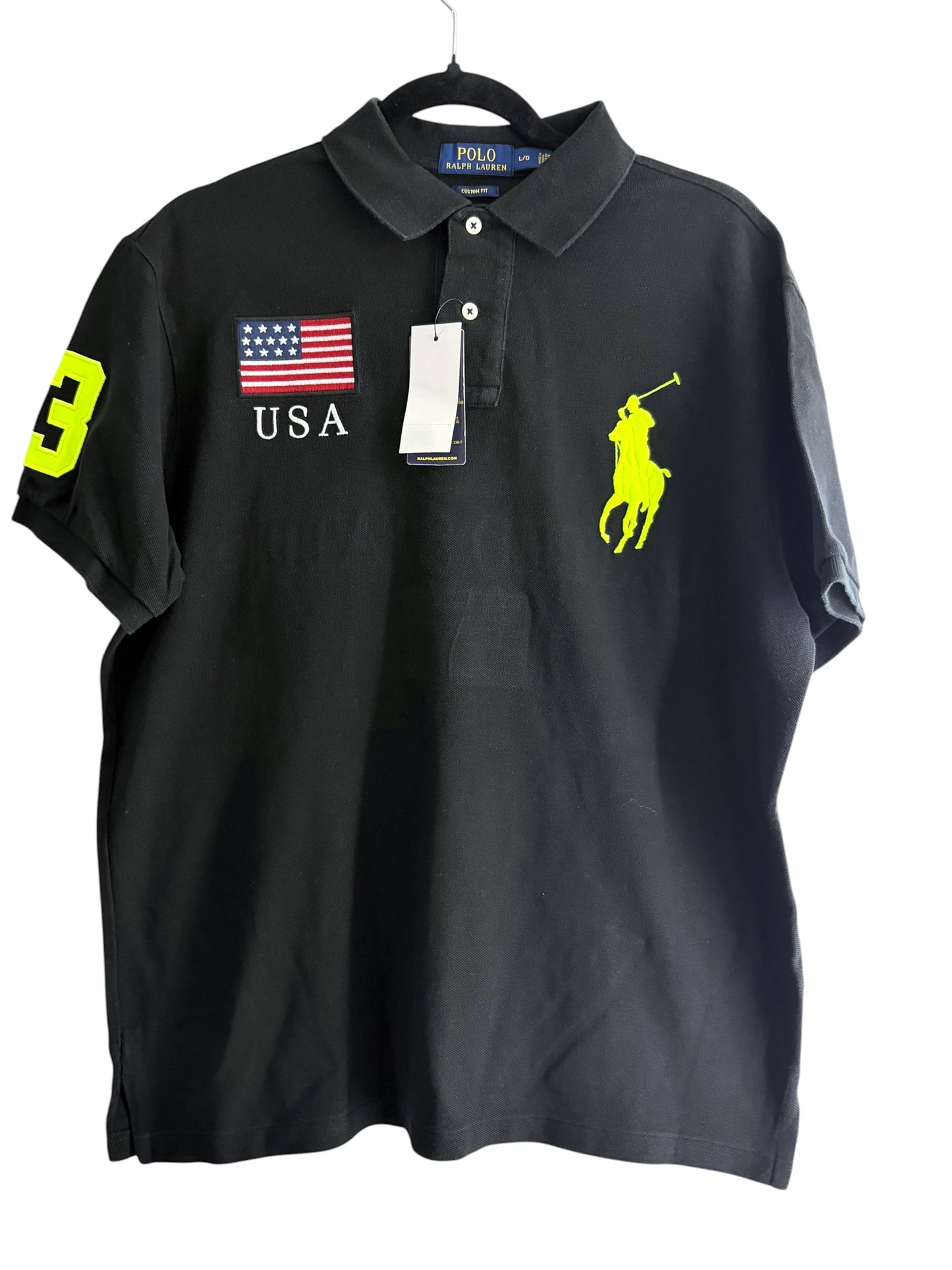 PLAYERA POLO RALPH LAUREN TALLA “L” CUSTOM FIT