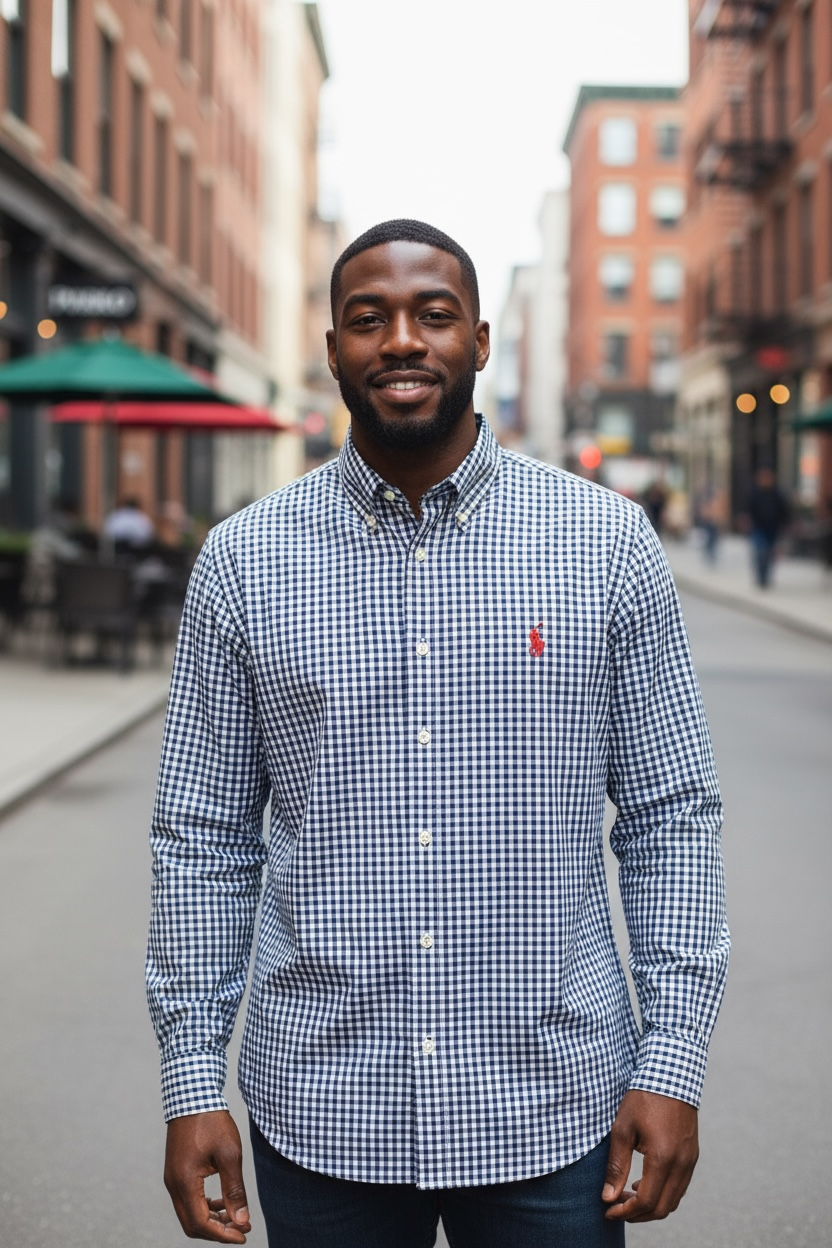 CAMISA POLO RALPH LAUREN TALLA “M” SLIM FIT