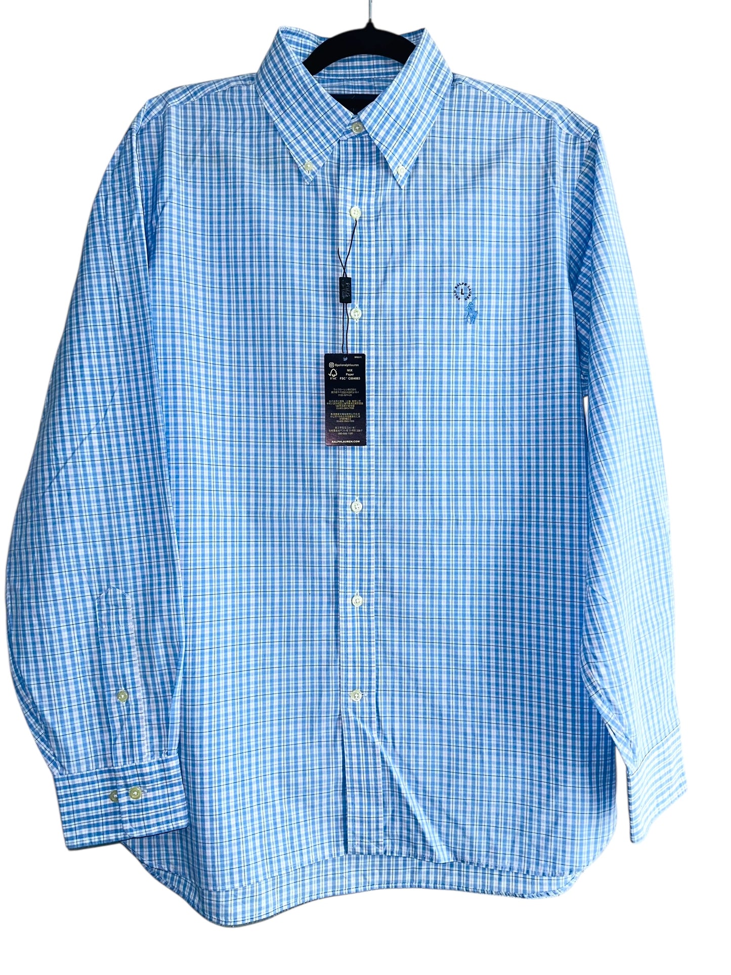 CAMISA POLO RALPH LAUREN TALLA “L” CLASSIC FIT 16-34/35