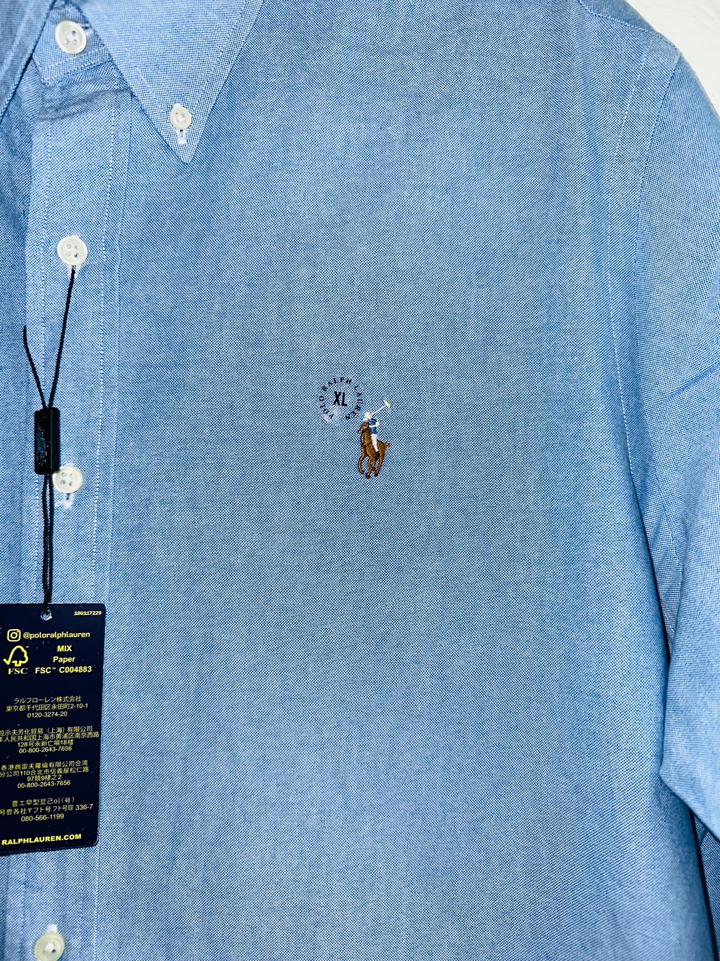 CAMISA POLO RALPH LAUREN TALLA  “XL” CLASSIC FIT
