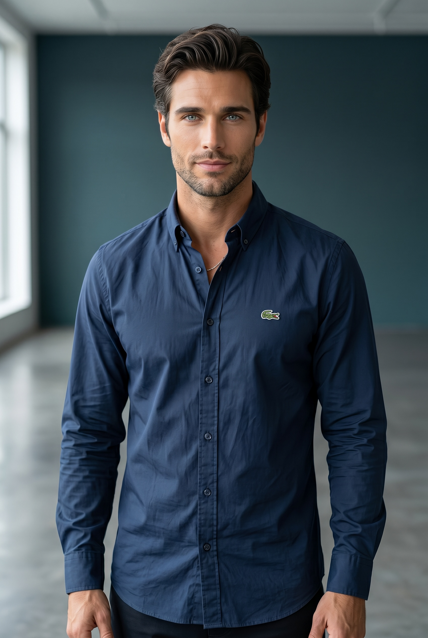 CAMISA LACOSTE TALLA “40” (M) SLIM FIT