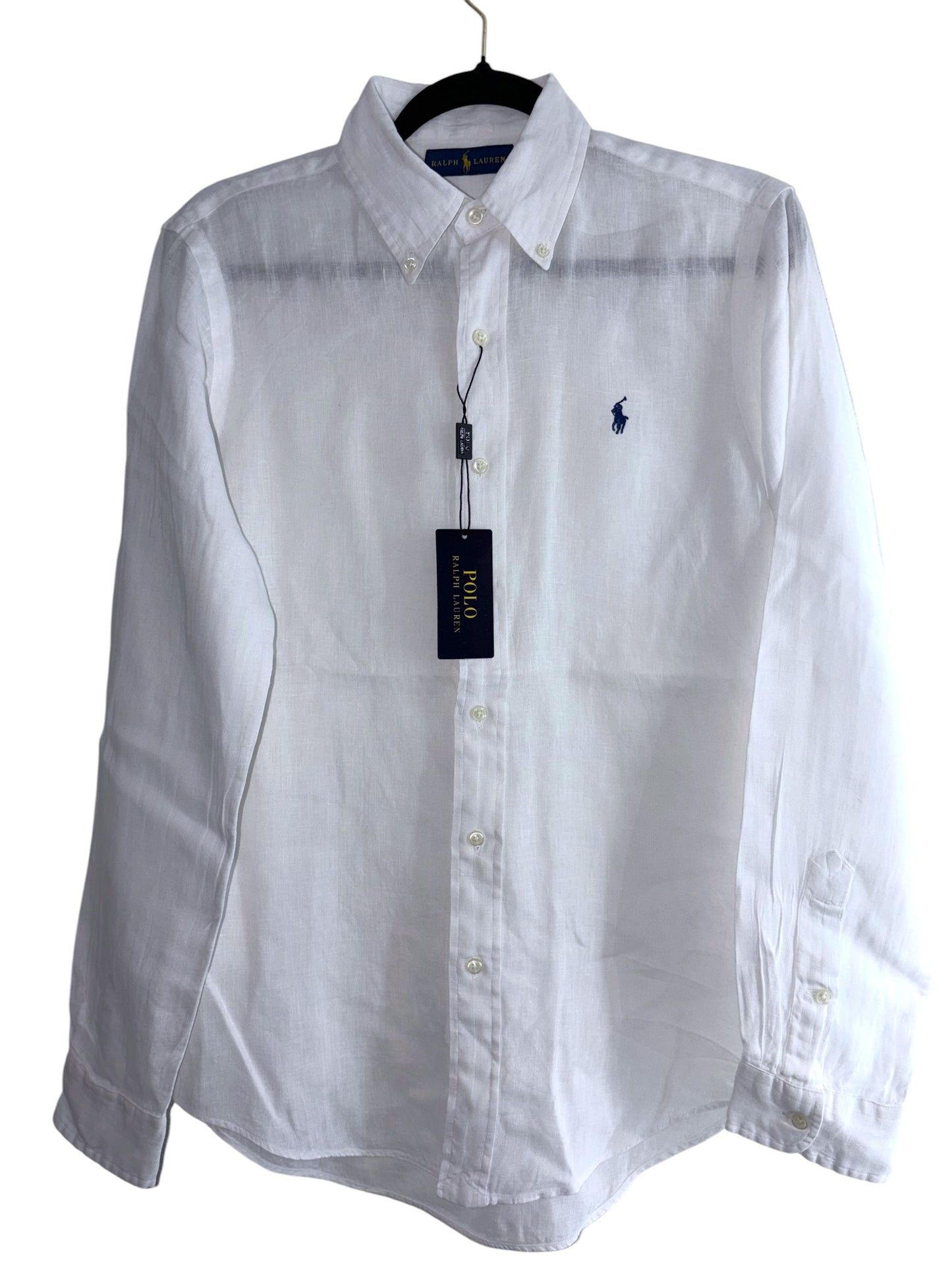 CAMISA POLO RALPH LAUREN TALLA “S” CLASSIC FIT DE LINO