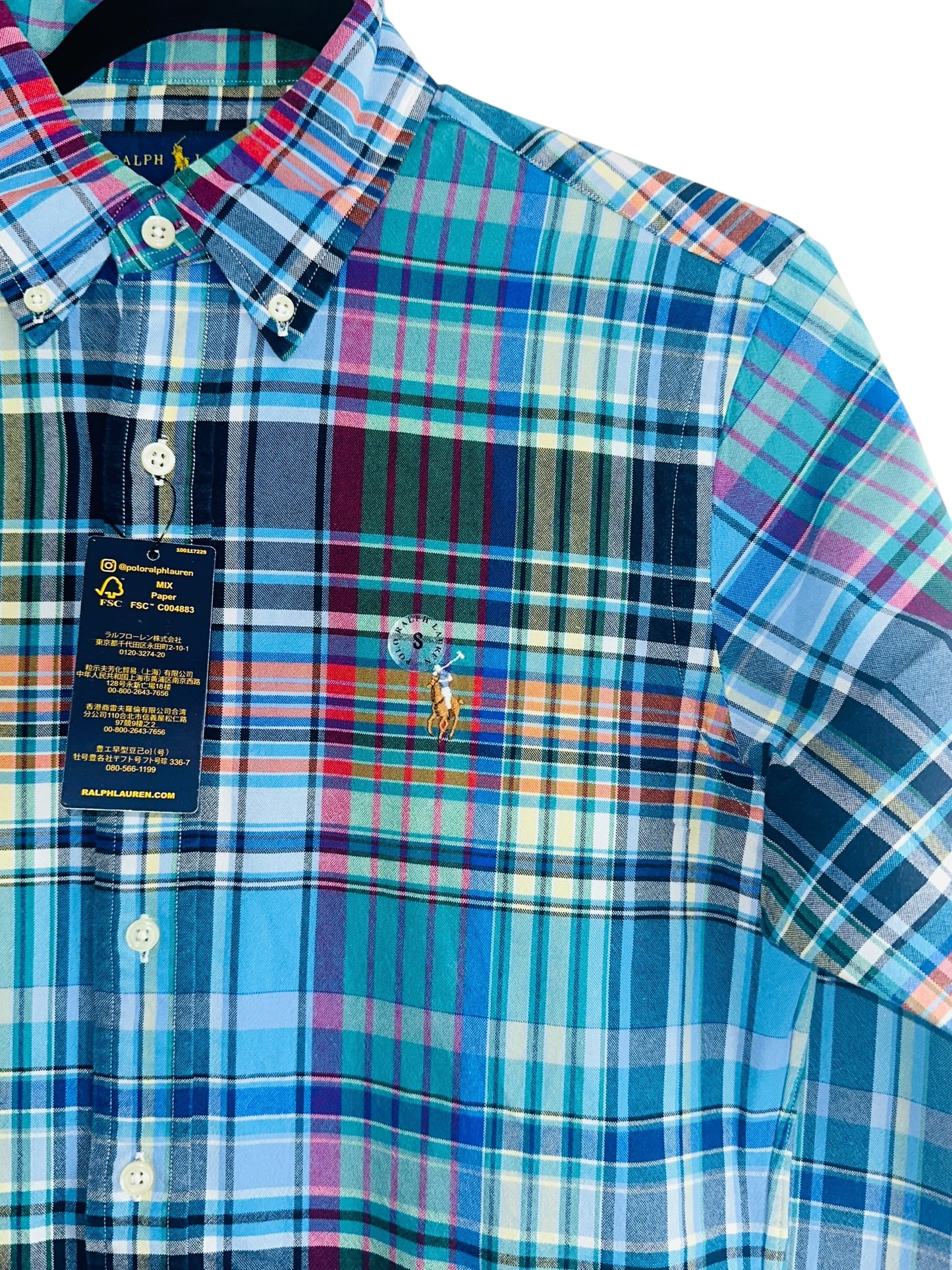 CAMISA POLO RALPH LAUREN TALLA “S” SLIM FIT