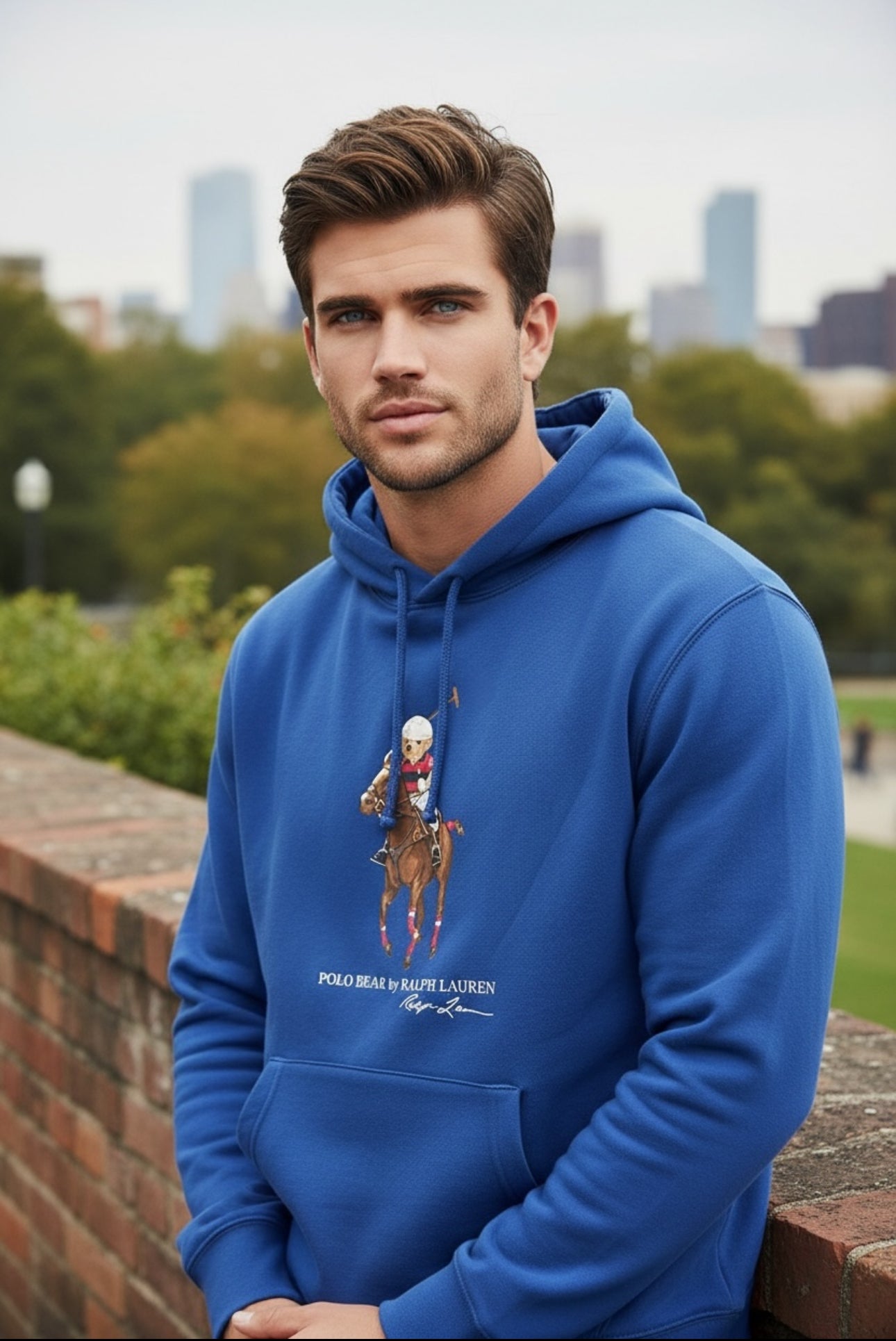 SUDADERA CON CAPUCHA POLO BEAR TALLA “L”