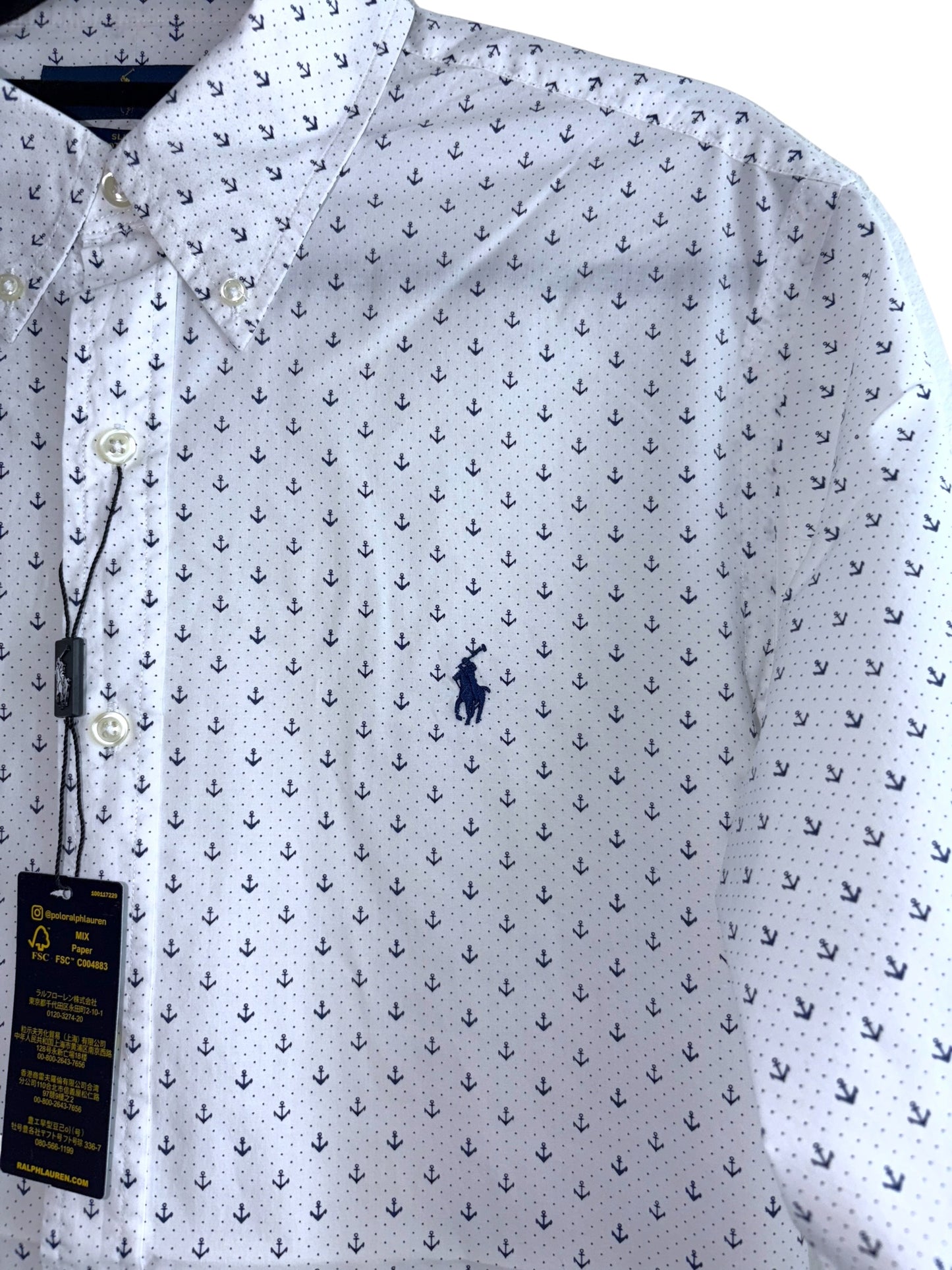 CAMISA POLO RALPH LAUREN TALLA “L” SLIM FIT
