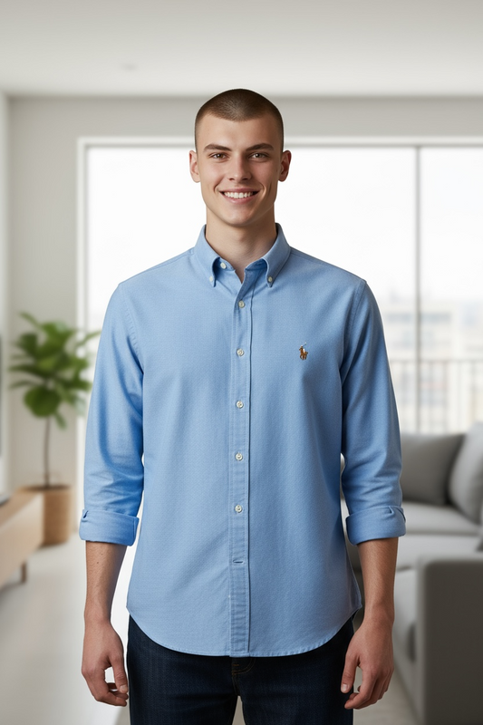 CAMISA POLO RALPH LAUREN TALLA “L” CLASSIC FIT 16-34/35