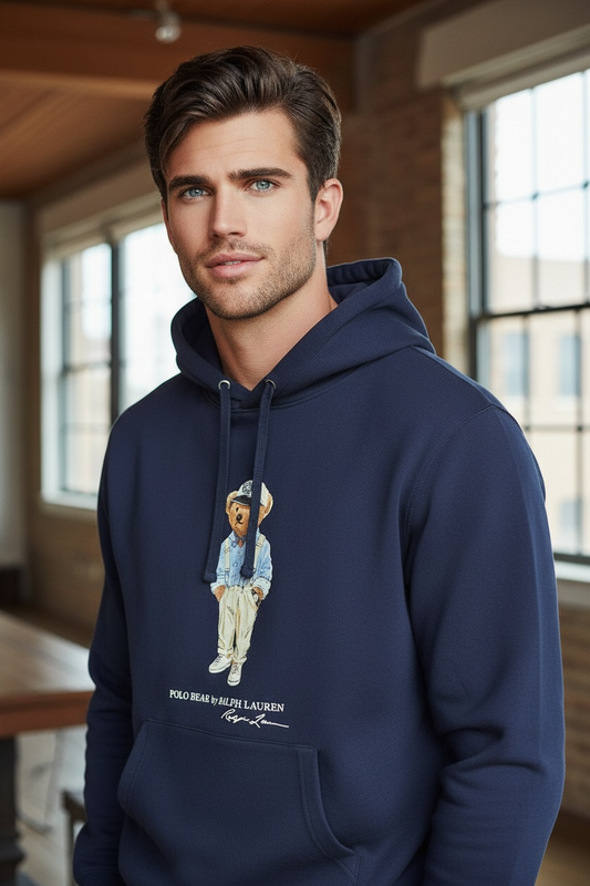 SUDADERA CON CAPUCHA POLO BEAR TALLA “S”