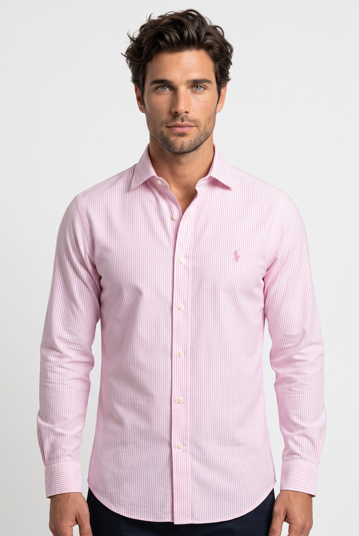 CAMISA POLO RALPH LAUREN TALLA “M” SLIM FIT 15-1/2-32/33
