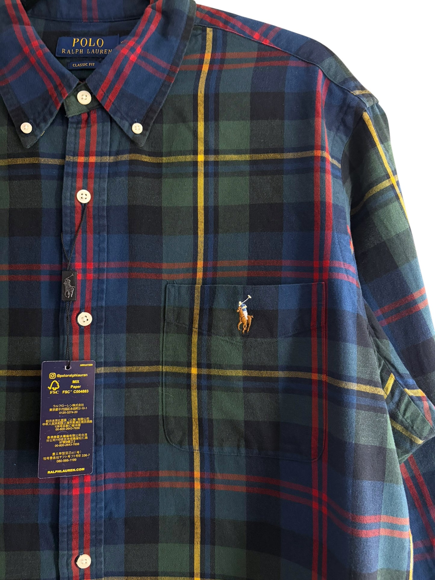 CAMISA POLO RALPH LAUREN TALLA “XL” CLASSIC FIT