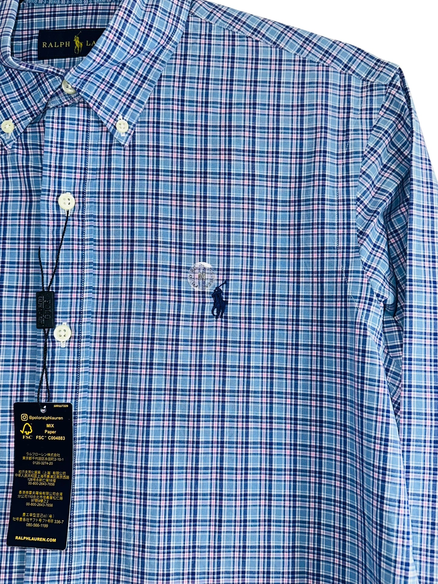 CAMISA POLO RALPH LAUREN TALLA “M” CLASSIC FIT 15-32/33