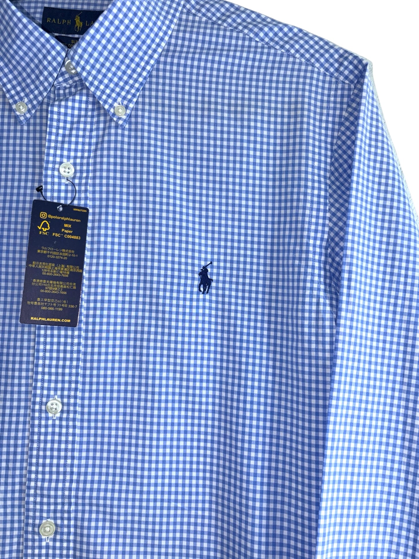 CAMISA POLO RALPH LAUREN TALLA “M” SLIM FIT